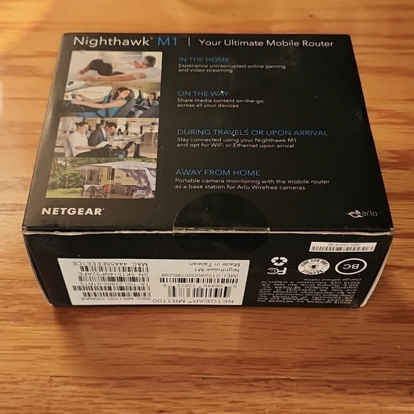 NETGEAR Nighthawk® Mobile Hotspot Router (MR1100-100NAS)**New and Unopened - Picture 3 of 4